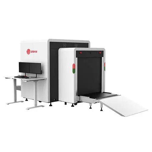 Comparison between security X-ray machin