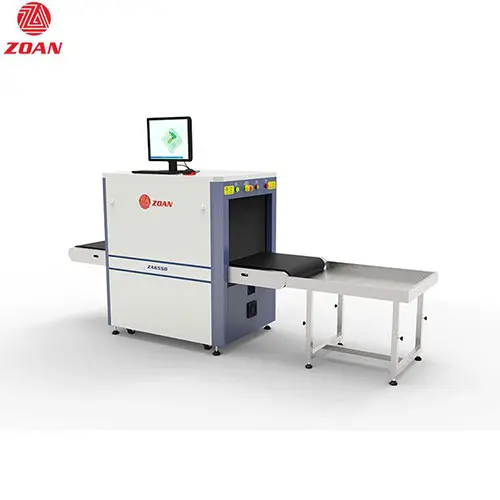 How do security X-ray machines distingui