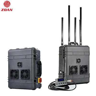 2.4G High Power Portable Drone UAV Jammer ZA-T05